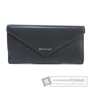 Balenciaga Paper Long Wallet Leather